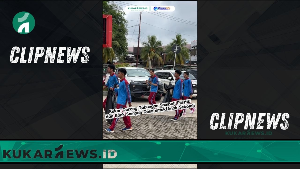 Kukar Dorong Tabungan Sampah Plastik dan Bank Sampah Desa untuk Anak Sekolah - Clipnews