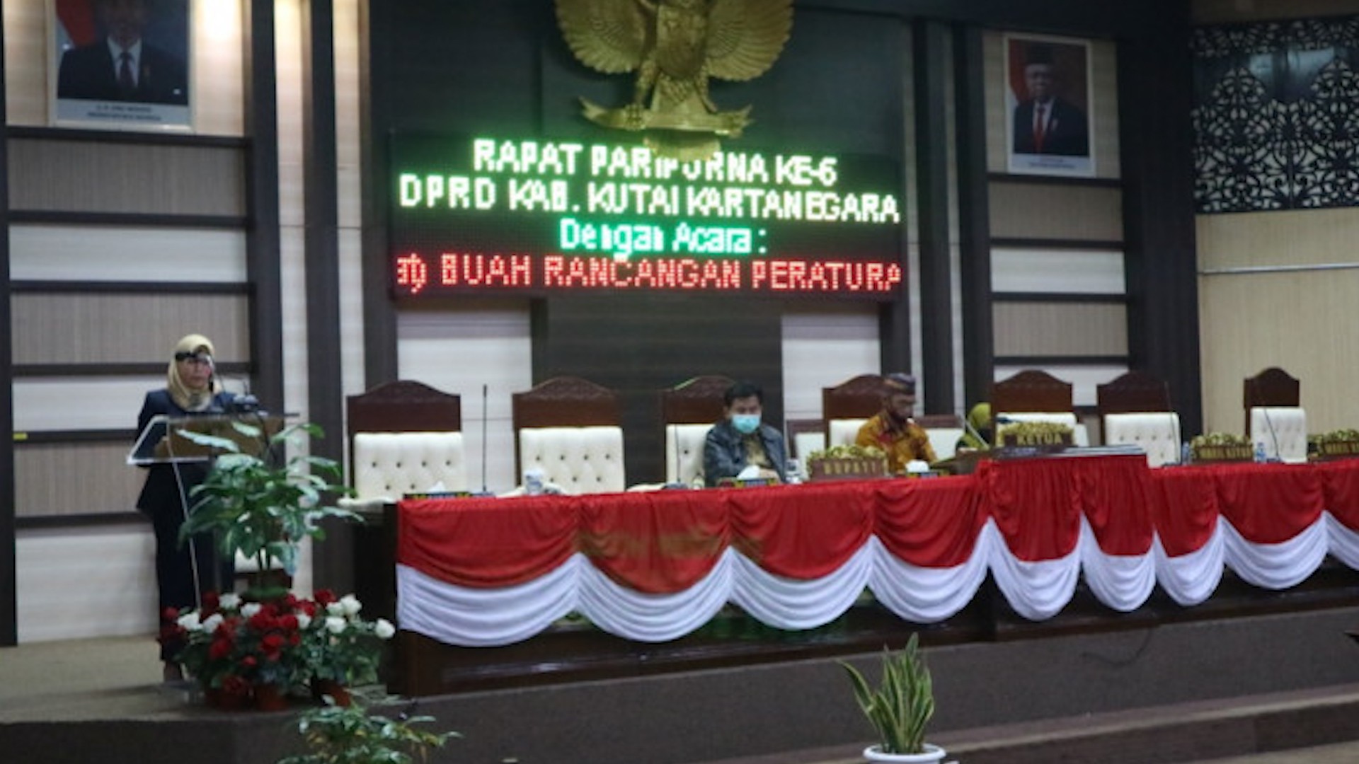 Perda Persetujuan Pembentukan Samboja Barat dan Kota Bangun Darat