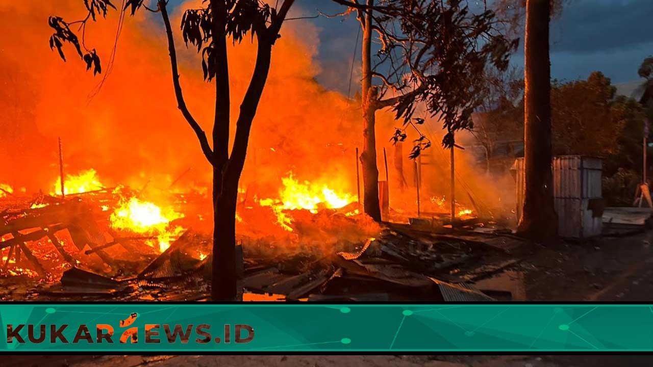 11 Bangunan di Loa Kulu Hangus Terbakar Jelang Berbuka Puasa