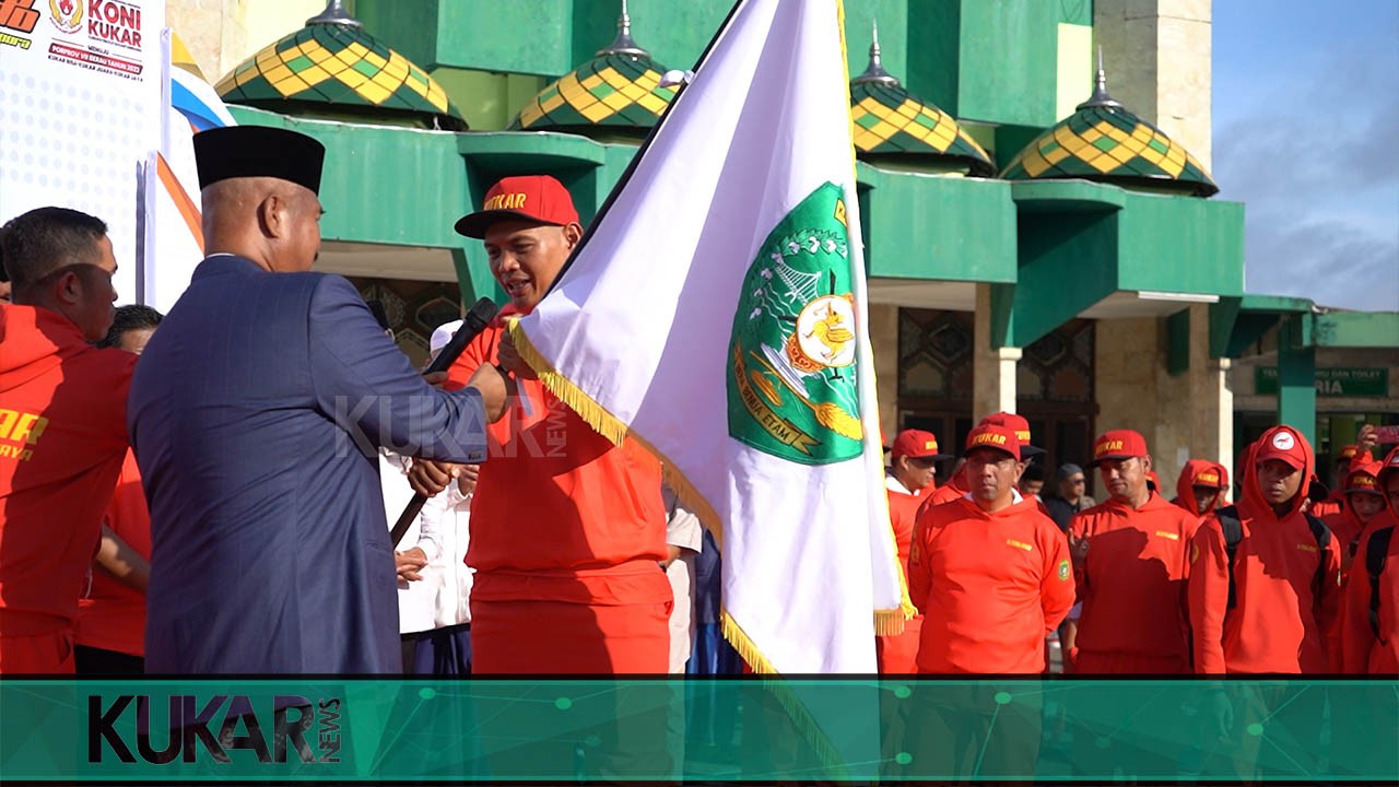 Bupati Edi Damansyah Lepas Kontingen Kukar untuk Ikuti Porprov ke - VII Kaltim 