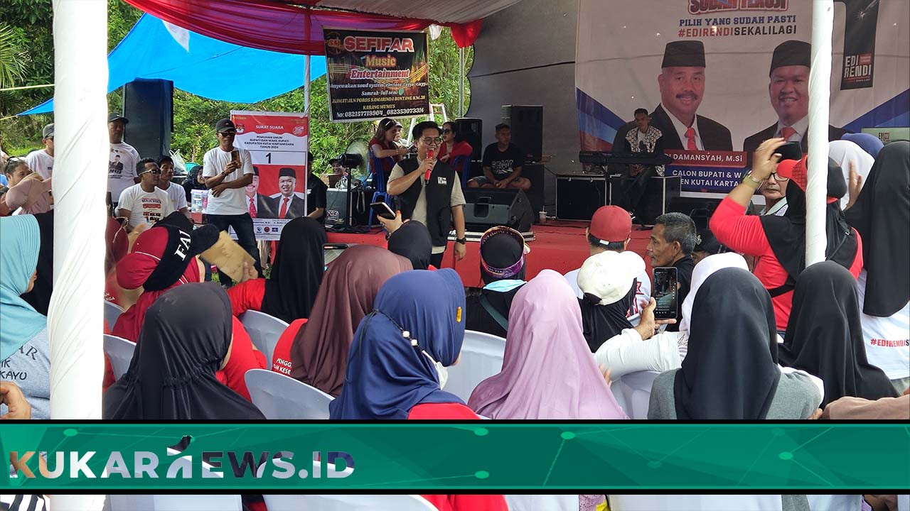 Rp150 Juta per RT hingga Program Keluarga Berdaya, Edi-Rendi Siap Bawa Perubahan di Marangkayu