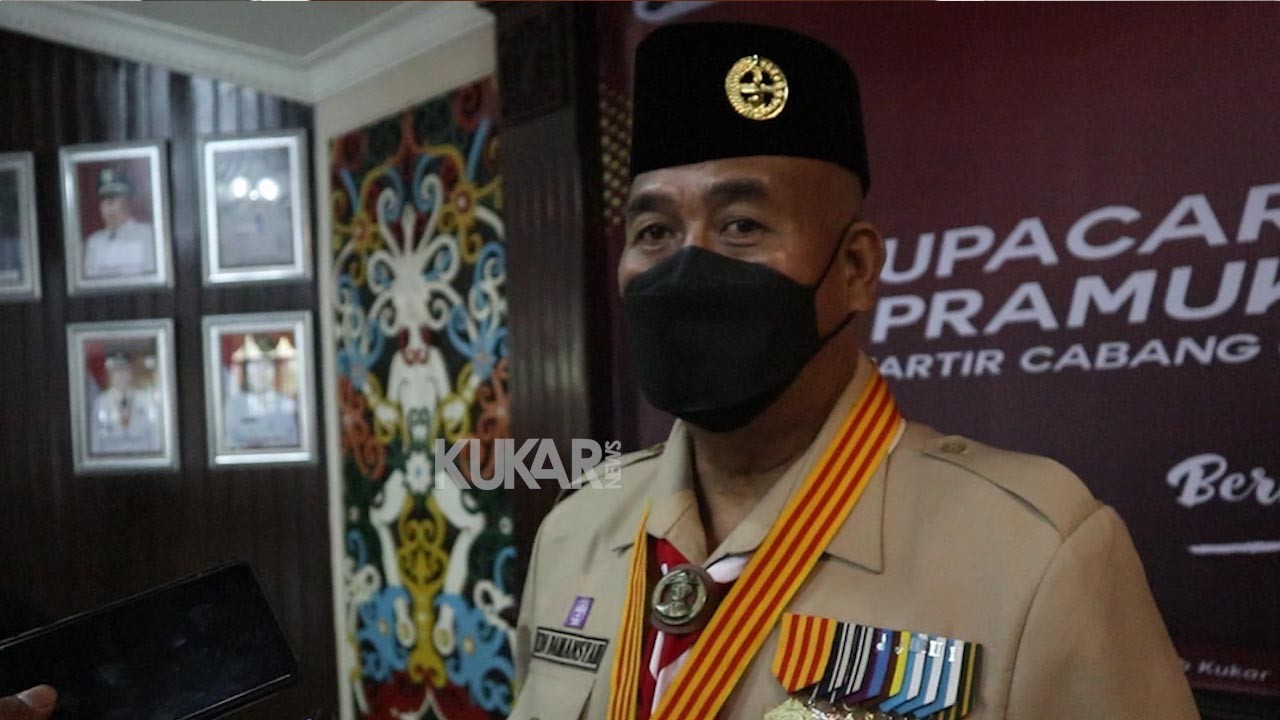 Bupati Kukar Apresiasi Pramuka Yang Mendaftar Jadi Pendamping Nakes
