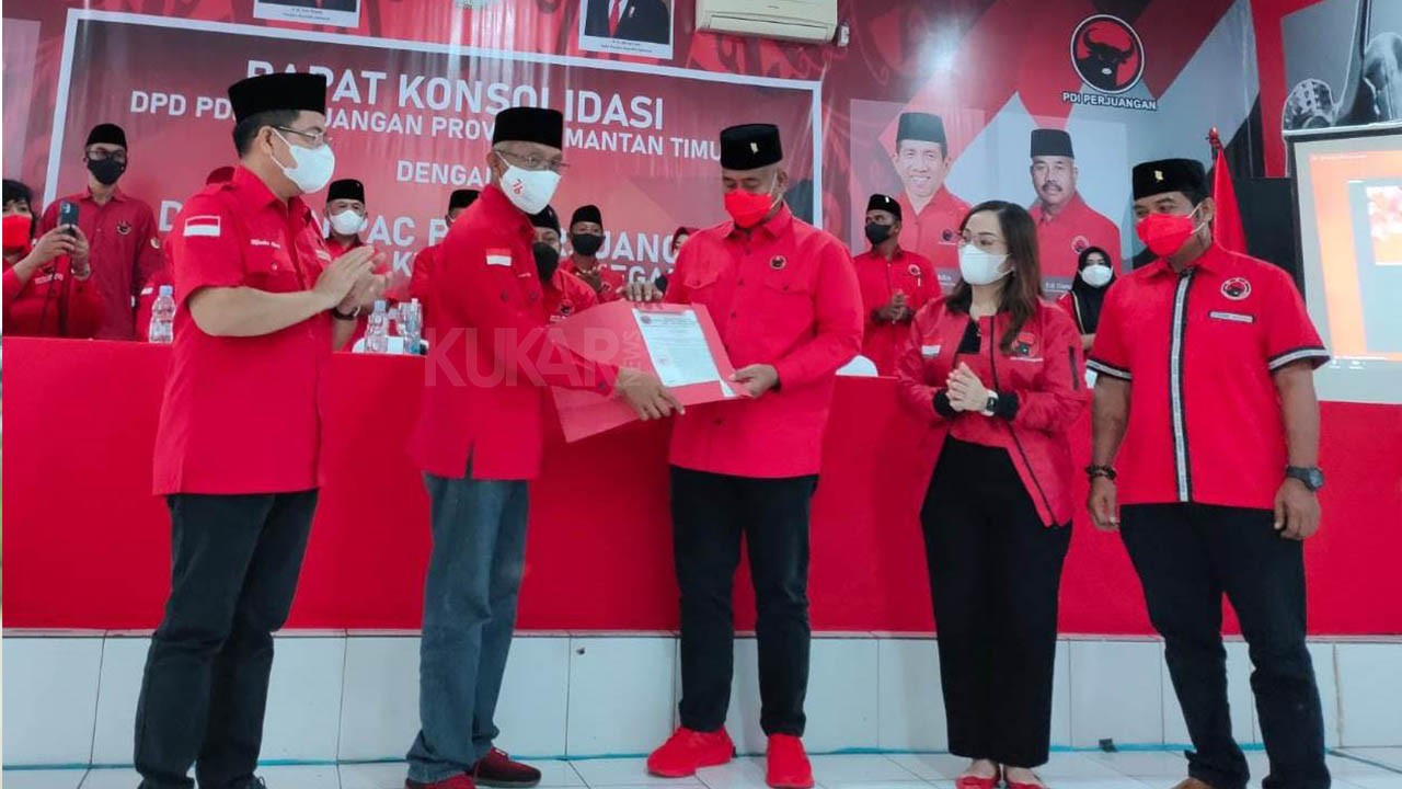 Edi Damansyah Duduki Ketua DPC PDIP Kukar