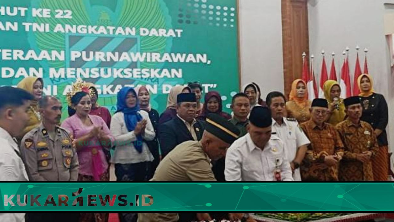 Jamhari Hadiri HUT ke-22 PPAD Kukar, Siap Perjuangkan Sekretariat untuk Purnawirawan