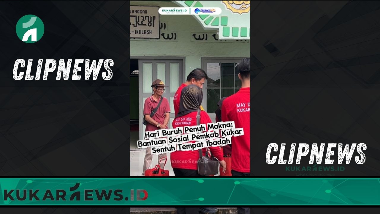 Hari Buruh Penuh Makna: Bantuan Sosial Pemkab Kukar Sentuh Tempat Ibadah - Clipnews