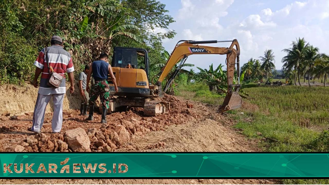 TMMD 122 Kukar, Percepatan Jalan Usaha Tani