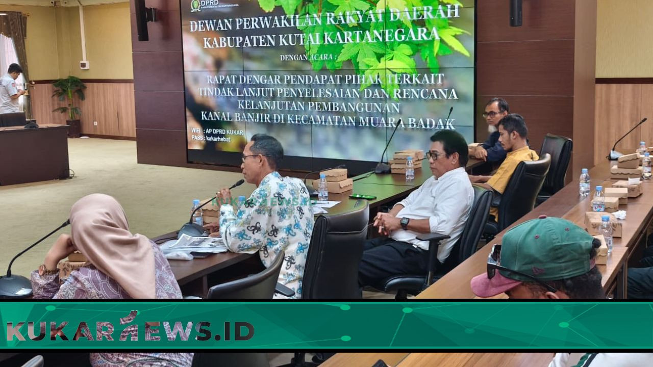 DPRD Kukar Dorong Penyelesaian Kanal Banjir Muara Badak yang Mangkrak Sejak 2013