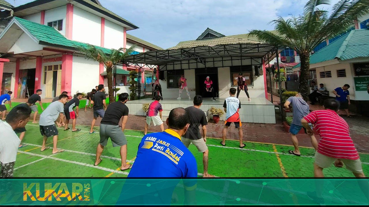 Komitmen Lapas Tenggarong Menjaga Kebugaran Napi
