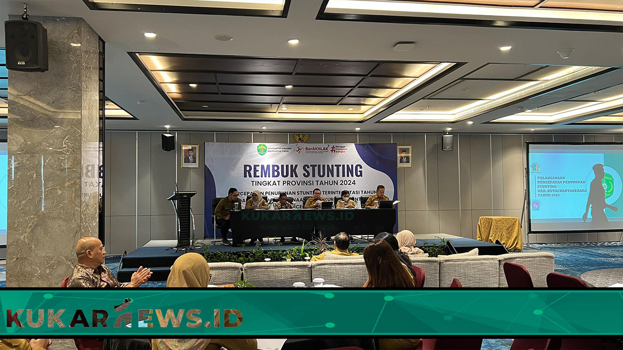 Ikuti Rembuk Stunting Kaltim, Kukar Sampaikan Sejumlah Program Penanganan