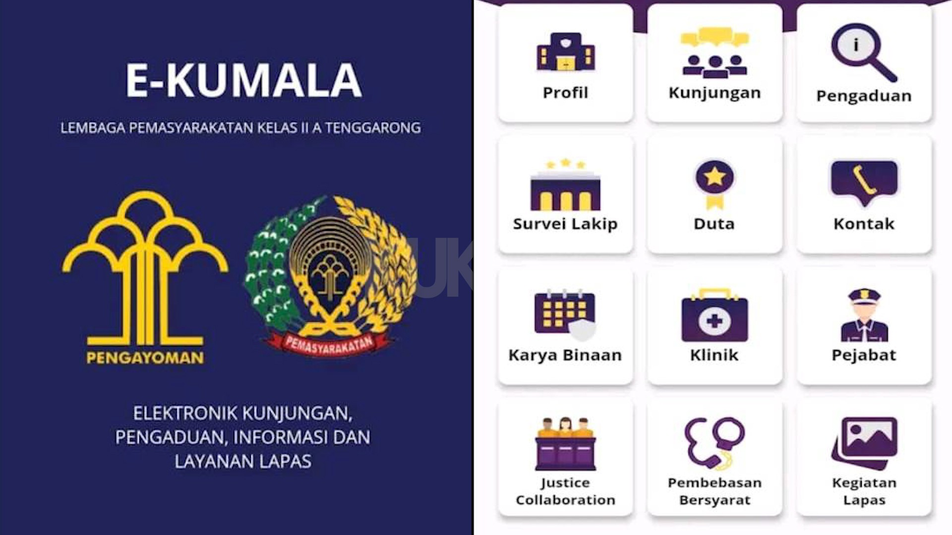 Lapas Tenggarong Launching E-Kumala
