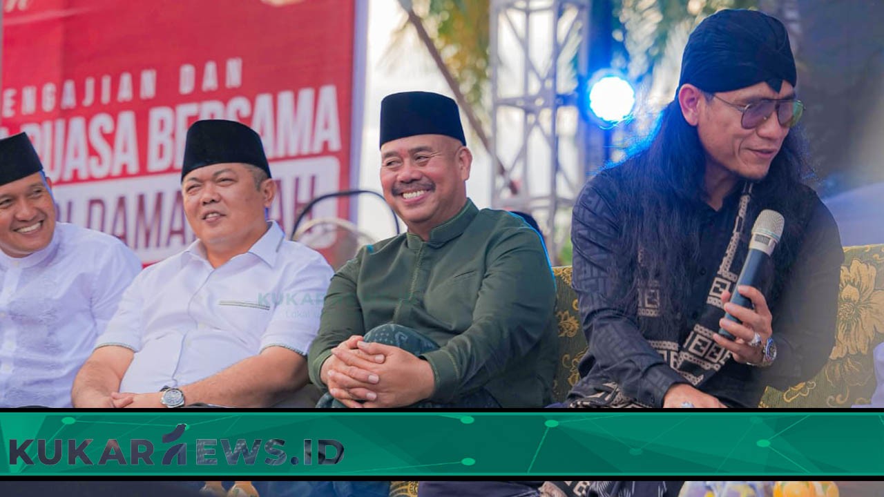 Menebar Benih Kebahagiaan, Pengajian dan Buka Puasa Bersama Bupati Edi Damansyah dan Gus Miftah