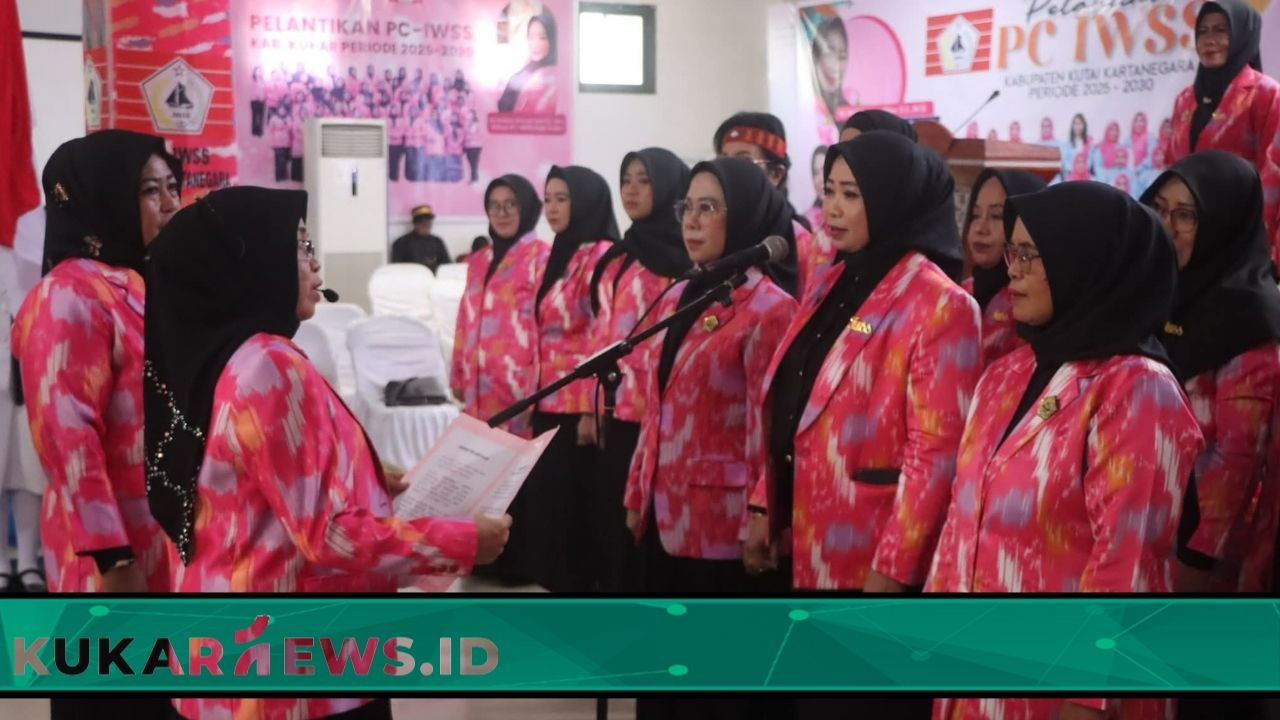 Hj Hadijah Ahmad Yani Resmi Menjadi Ketua PC-IWSS Kabupaten Kutai Kartanegara periode 2025-2030