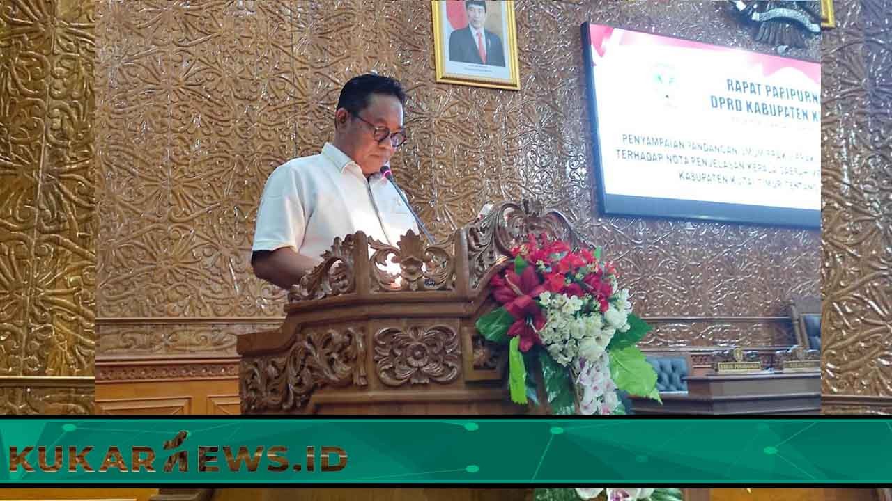 Pandangan Umum Fraksi Golkar Terhadap R-APBD Tahun Anggaran 2024