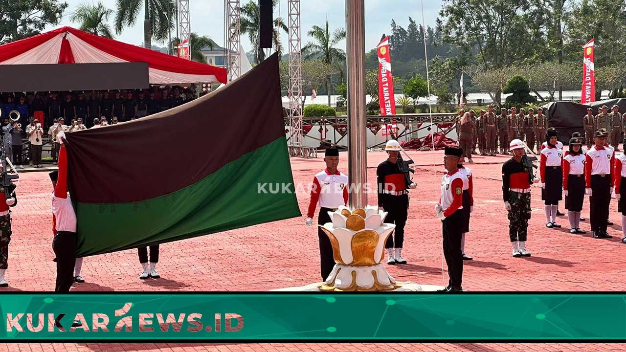 Paskibraka Kukar Lakukan Gladi Bersih Persiapan HUT ke-78 RI