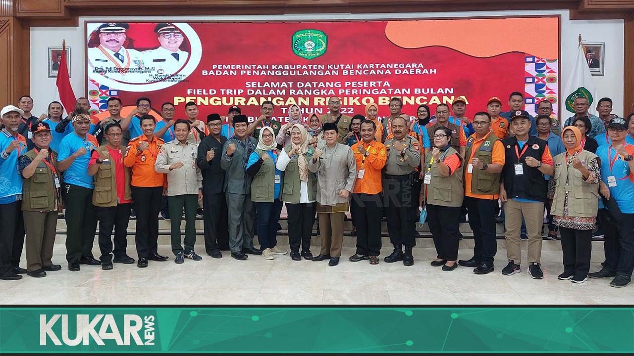 Pemkab Kukar Sambut Kunjungan Rombongan Peserta Field Trip BNPB Nasional