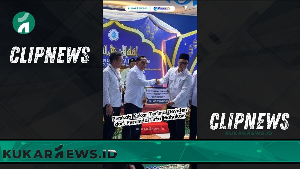 Pemkab Kukar Terima Deviden dari Perumda Tirta Mahakam - Clipnews