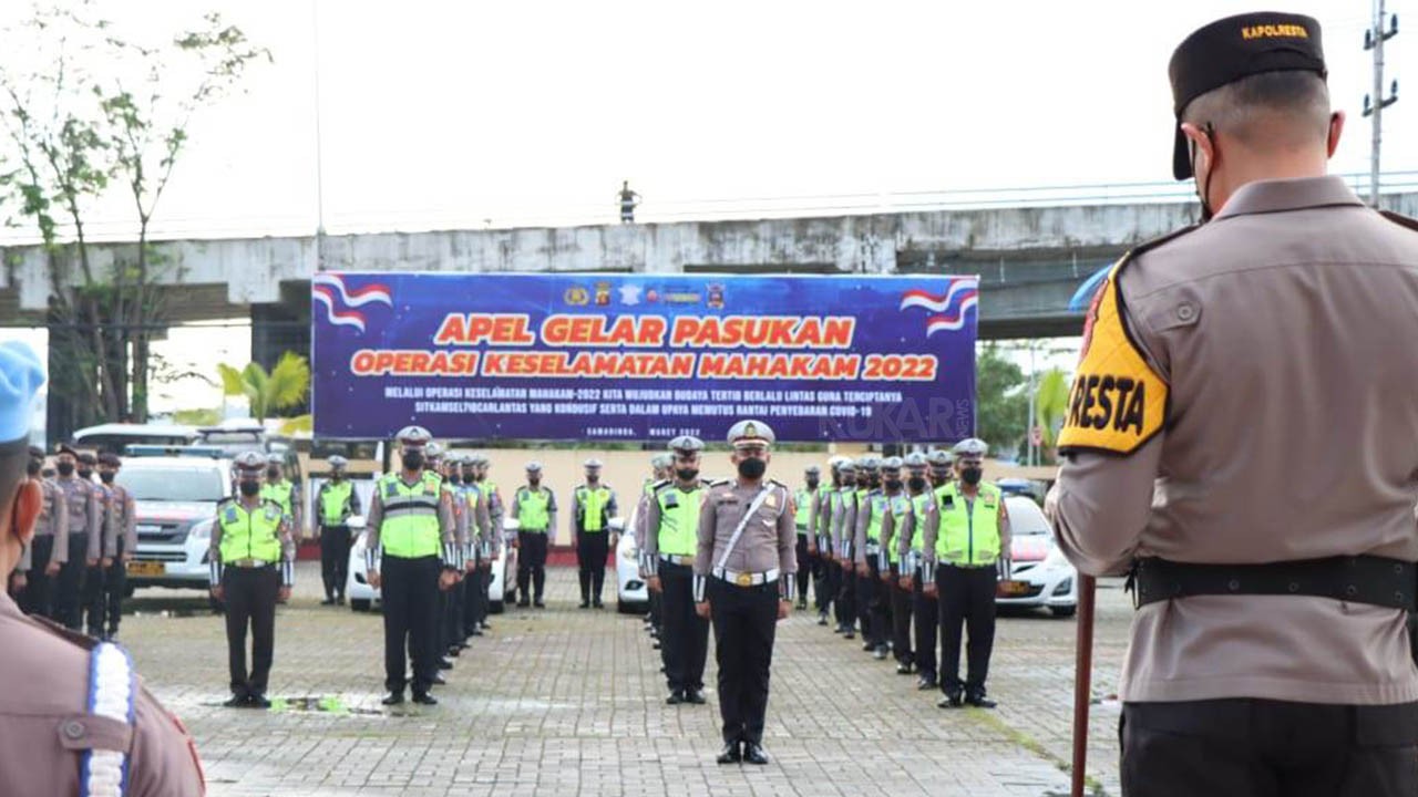 Polresta Samarinda Gelar Operasi Keselamatan Mahakam 2022