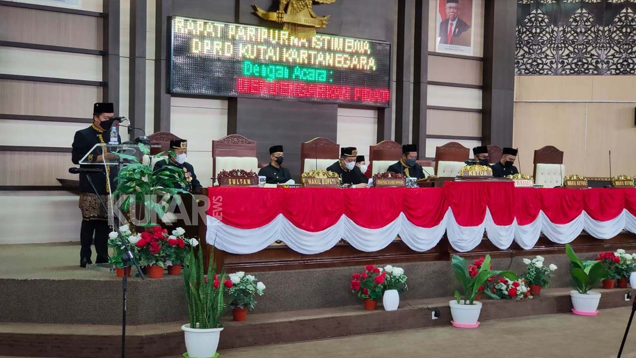 Rendi Solihin Hadiri Rapat Istimewa Paripurna HUT ke 239 Tenggarong