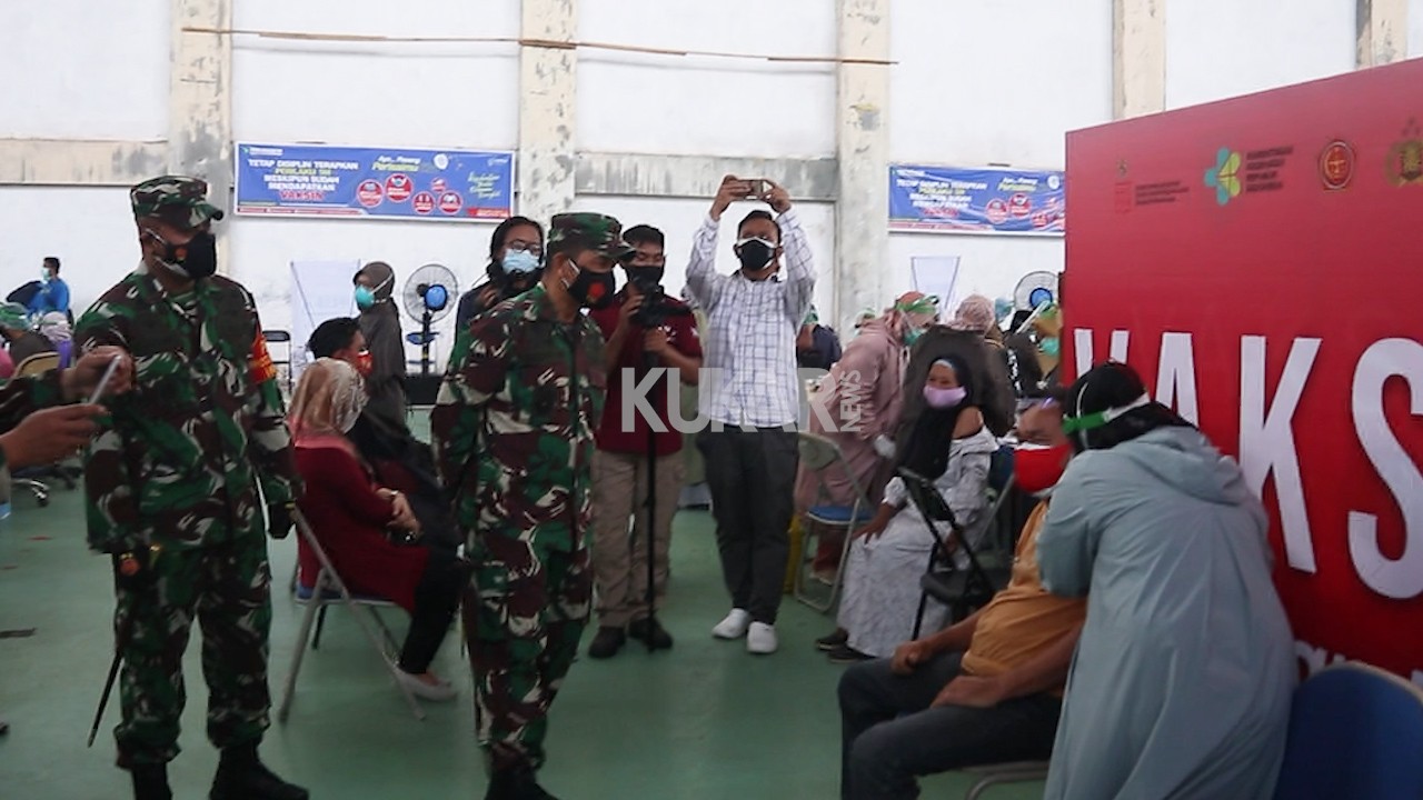 Serbuan Vaksinasi Kodim 0906 Tenggarong, Siapkan 1.700 Dosis 