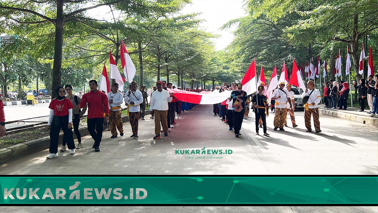 Gerakan 10 Juta Bendera, Edi Ajak Tingkatkan Jiwa Nasionalisme