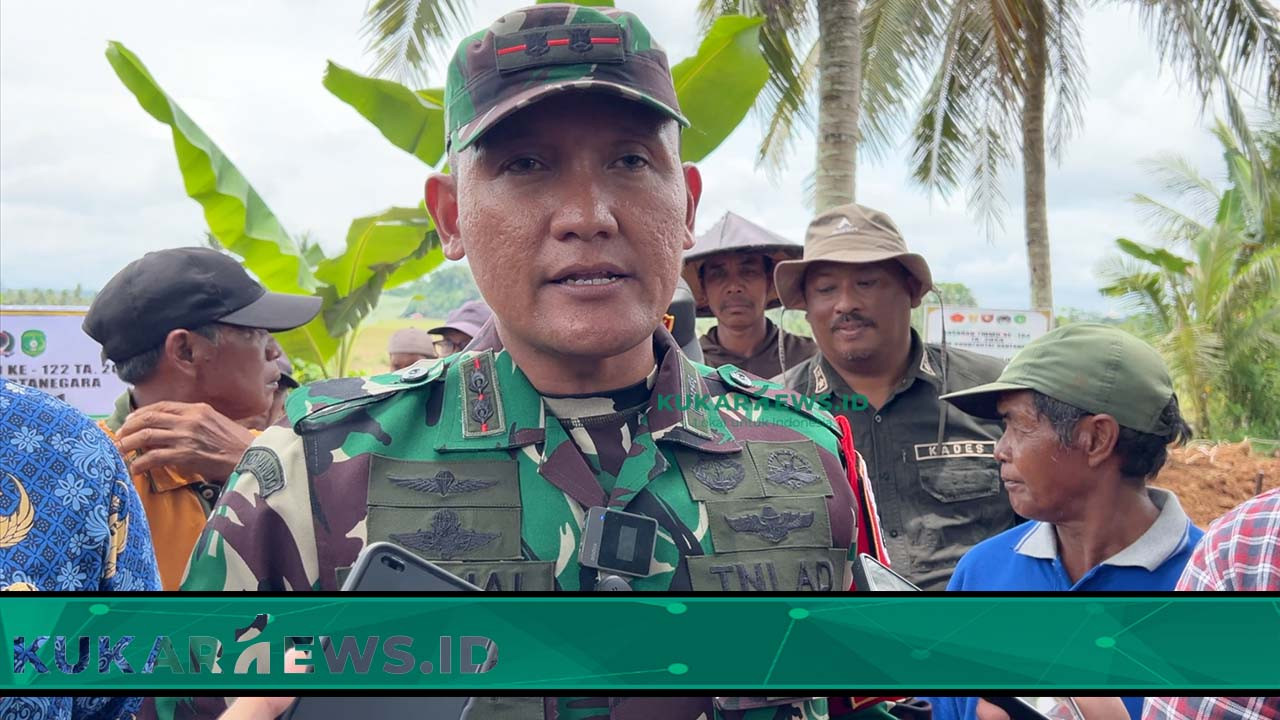 Dansatgas TMMD 122 Kukar Laporkan Pekerjaan Capai 83 Persen