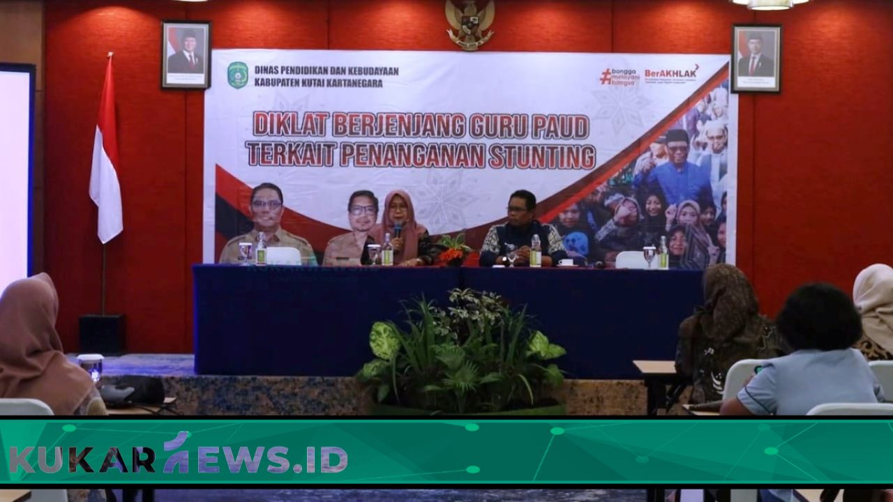 Guru PAUD Kukar Dibekali Ilmu Cegah Stunting, Siap Bangun Generasi Sehat Sejak Dini