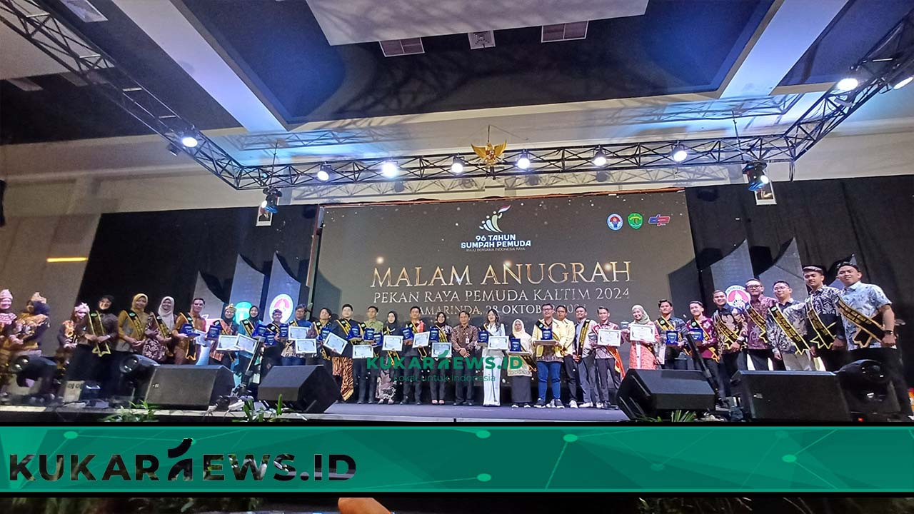 Puncak Anugerah Pekan Raya Pemuda Kaltim, Arief Murdiyatno: Pemuda adalah Pilar Utama Pembangunan