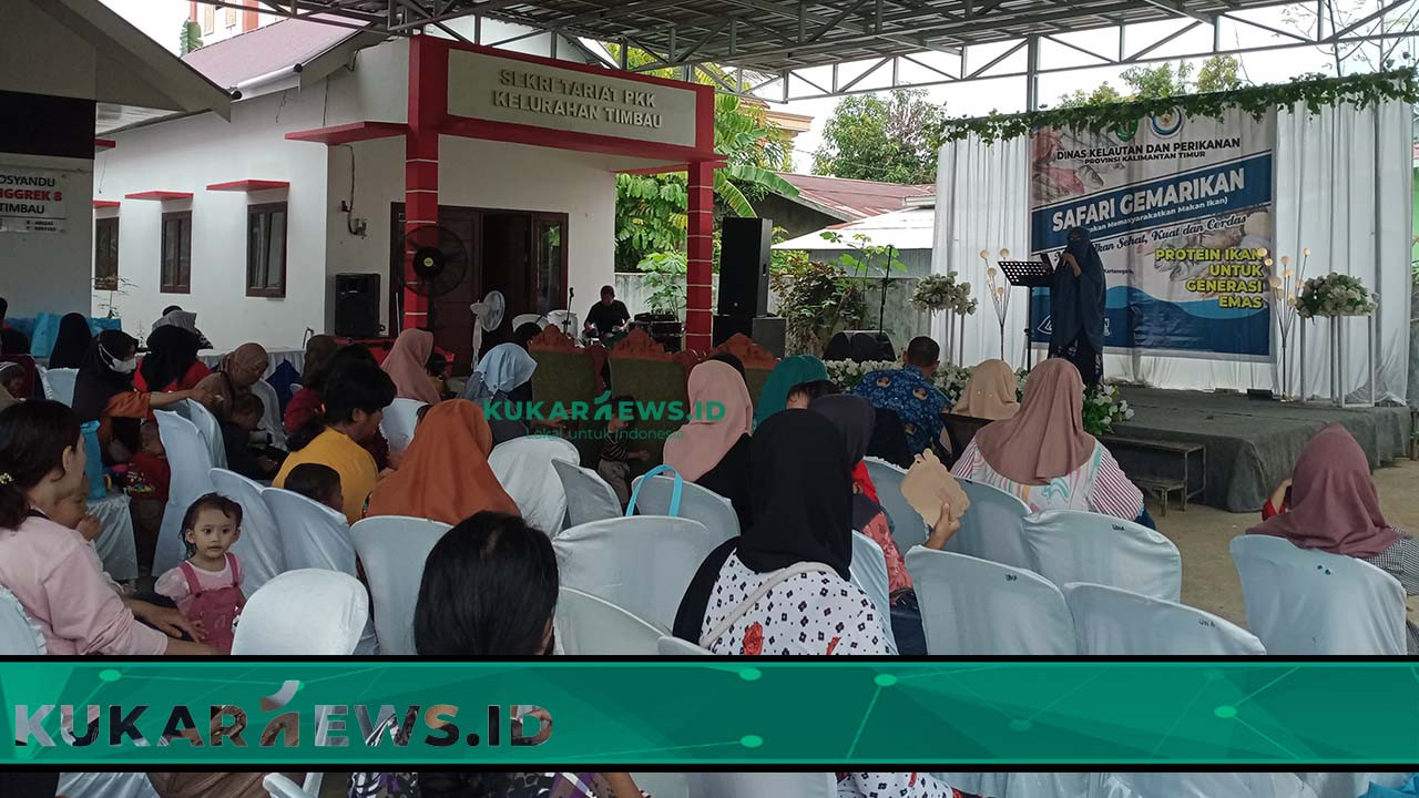 Posyandu Anggrek 8 Timbau Ajak Masyarakat Gemar Makan Ikan