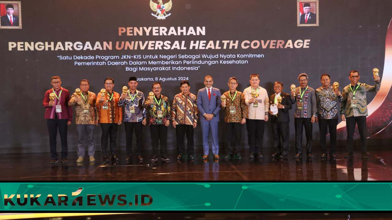 Pemkab Kukar Raih UHC Award, Peduli Jaminan Kesehatan Bagi Masyarakat