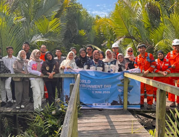Puncak Peringatan Hari Lingkungan Hidup 2026, PT Pertamina Hulu Mahakam Tanam Mangrove dan Edukasi Masyarakat Tentang Energi Alternatif