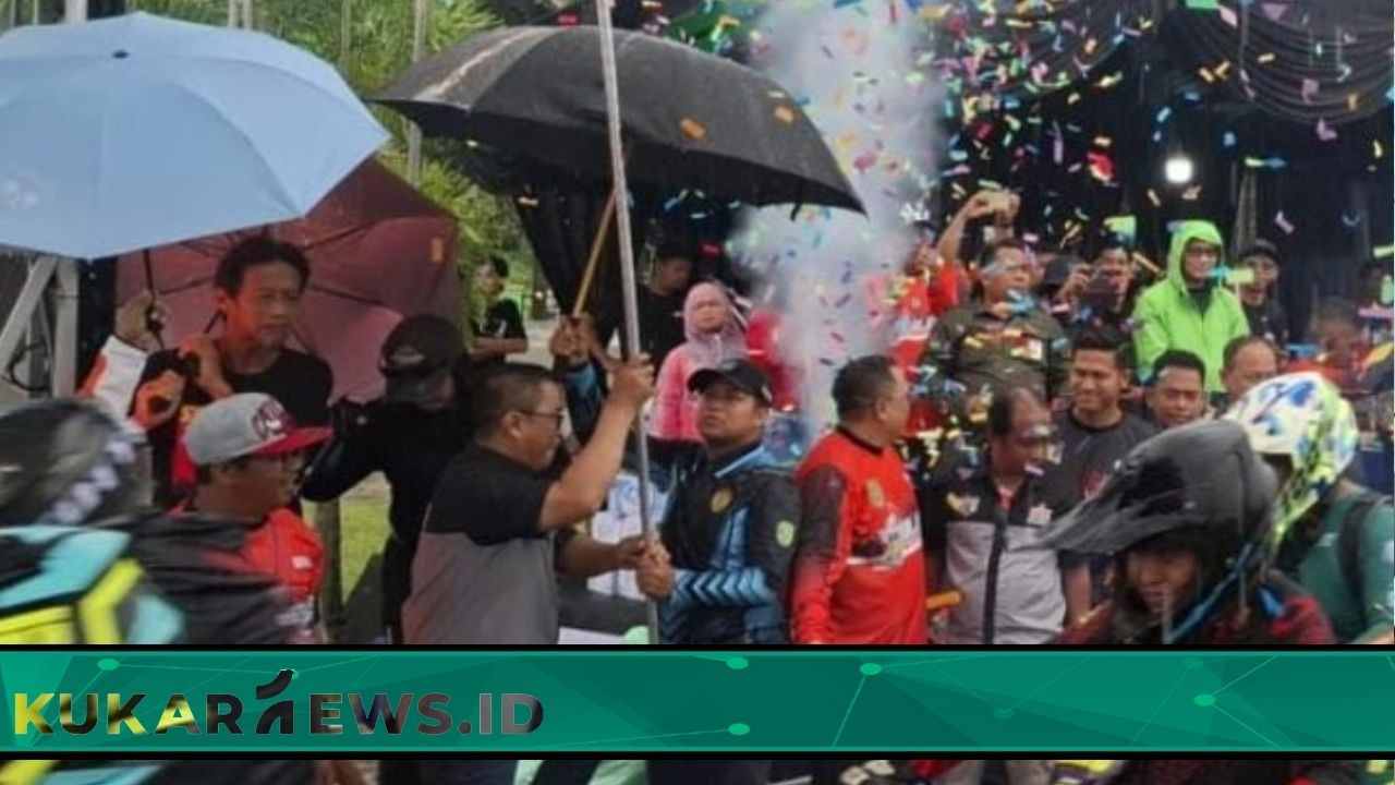 Pembukaan Jelajah Alam Sangatta 7, Ratusan Rider Tantang Jalur Ekstrem Kutim