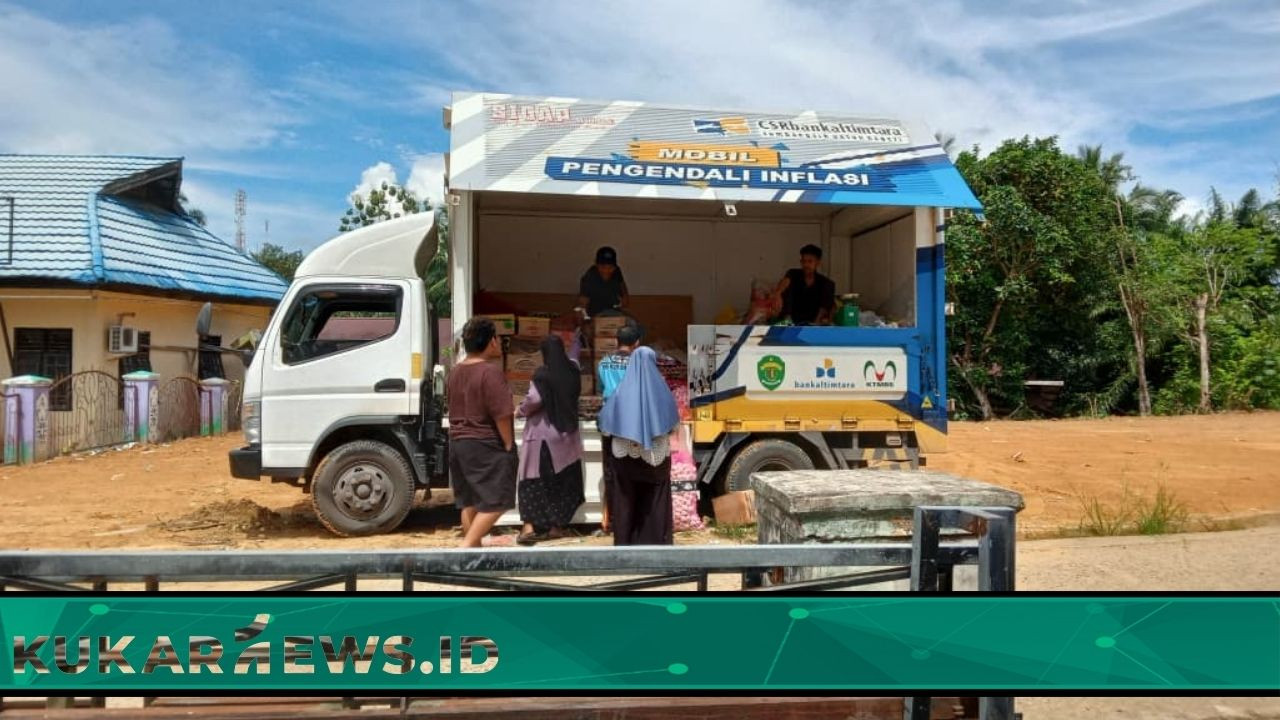 Warga Desa Olung Sambut Antusias Operasi Pasar DPPKUKM Kaltim